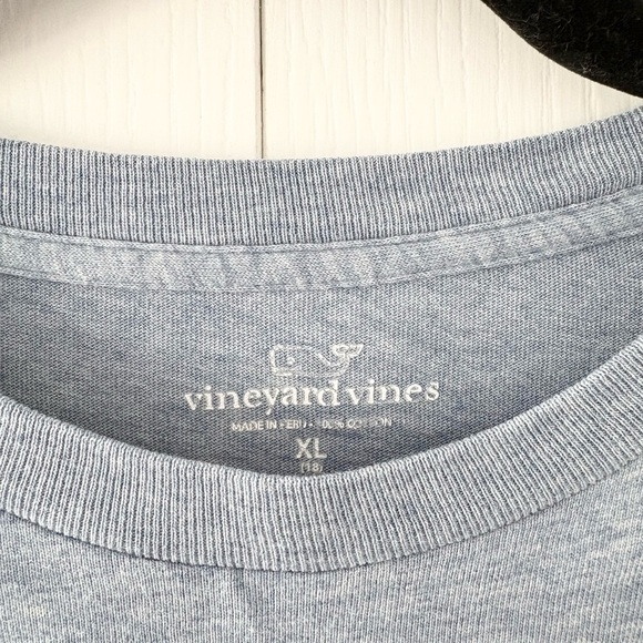 Vineyard Vines Blue Logo Shirt - Picture 3 of 3